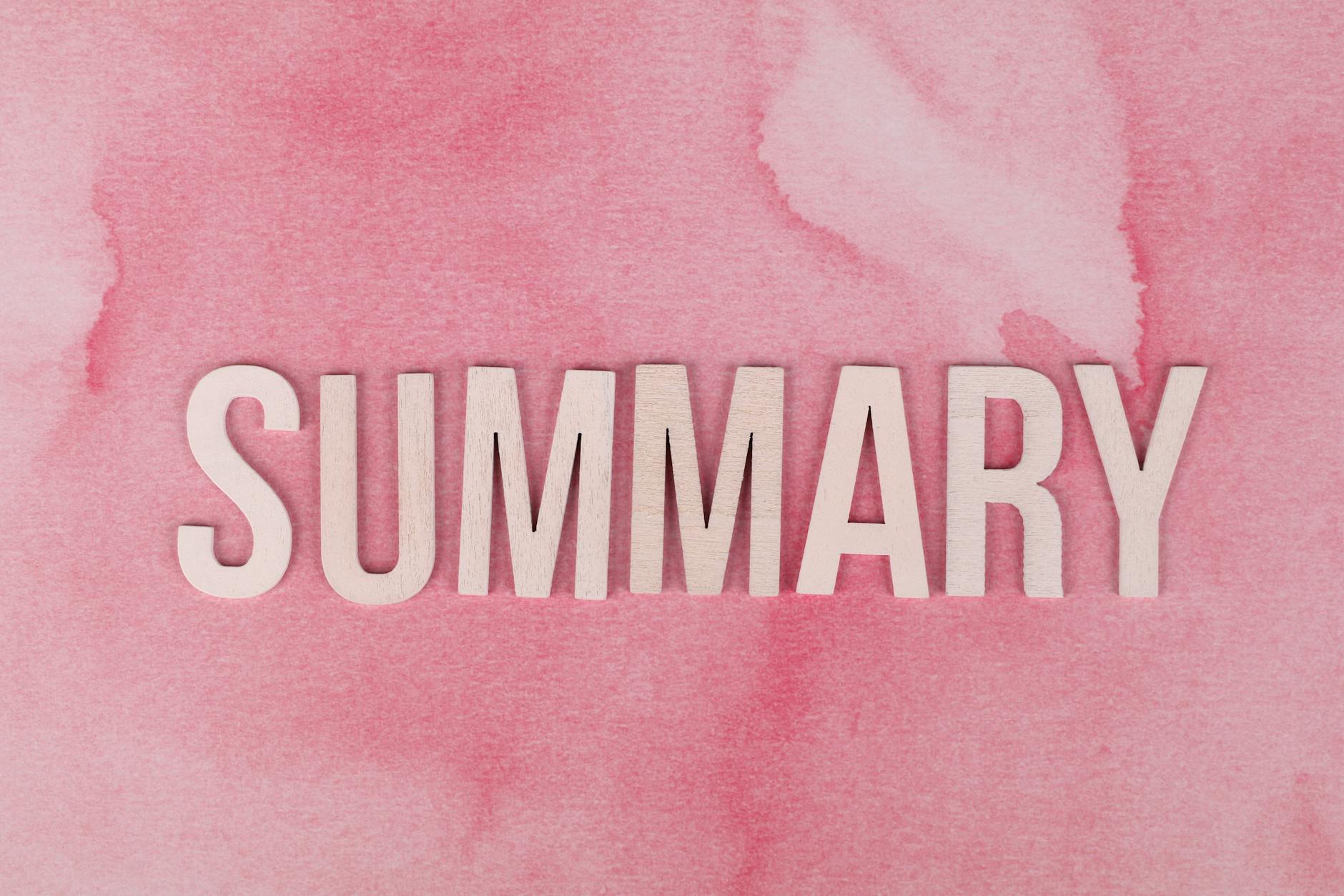 Practical Summary What to Do This Week